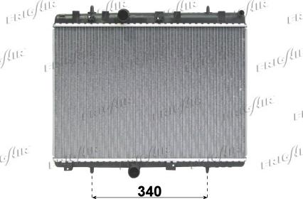 Frigair 0108.3081 - Radiators, Motora dzesēšanas sistēma ps1.lv