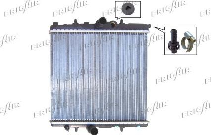 Frigair 0108.3034 - Radiators, Motora dzesēšanas sistēma ps1.lv