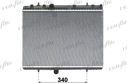 Frigair 0108.3075 - Radiators, Motora dzesēšanas sistēma ps1.lv