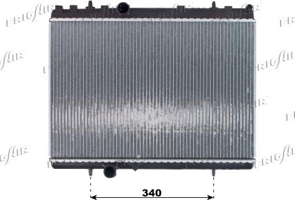 Frigair 0108.3073 - Radiators, Motora dzesēšanas sistēma ps1.lv