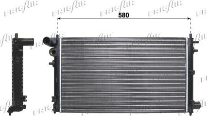 Frigair 0108.2069 - Radiators, Motora dzesēšanas sistēma ps1.lv