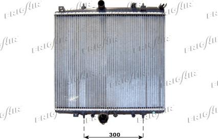 Frigair 0103.3066 - Radiators, Motora dzesēšanas sistēma ps1.lv