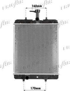 Frigair 0103.3068 - Radiators, Motora dzesēšanas sistēma ps1.lv