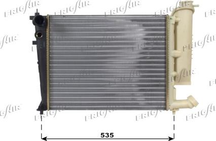 Frigair 0103.3013 - Radiators, Motora dzesēšanas sistēma ps1.lv