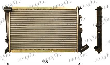 Frigair 0103.3088 - Radiators, Motora dzesēšanas sistēma ps1.lv