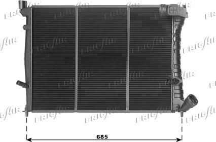 Frigair 0103.3026 - Radiators, Motora dzesēšanas sistēma ps1.lv