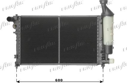 Frigair 0103.2225 - Radiators, Motora dzesēšanas sistēma ps1.lv