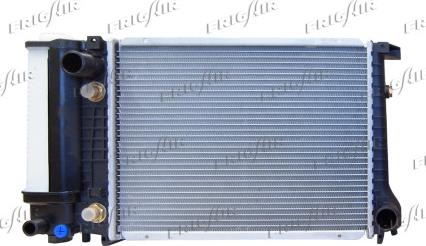 Frigair 0102.3105 - Radiators, Motora dzesēšanas sistēma ps1.lv