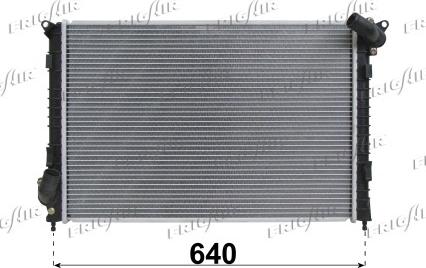 Frigair 0102.3124 - Radiators, Motora dzesēšanas sistēma ps1.lv