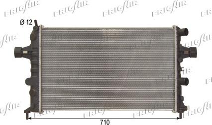 Frigair 0107.3097 - Radiators, Motora dzesēšanas sistēma ps1.lv