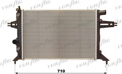 Frigair 0107.3078 - Radiators, Motora dzesēšanas sistēma ps1.lv