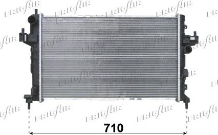 Frigair 0107.3100 - Radiators, Motora dzesēšanas sistēma ps1.lv