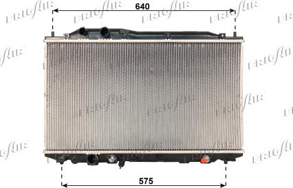 Frigair 0119.3033 - Radiators, Motora dzesēšanas sistēma ps1.lv