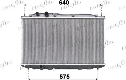 Frigair 0119.3025 - Radiators, Motora dzesēšanas sistēma ps1.lv