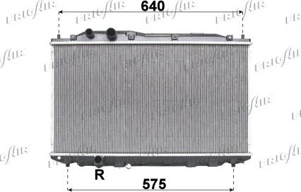 Frigair 0119.3022 - Radiators, Motora dzesēšanas sistēma ps1.lv