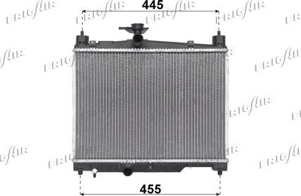 Frigair 0115.3041 - Radiators, Motora dzesēšanas sistēma ps1.lv