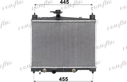 Frigair 0115.3014 - Radiators, Motora dzesēšanas sistēma ps1.lv