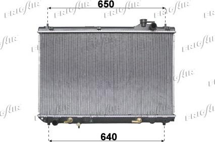 Frigair 0115.3084 - Radiators, Motora dzesēšanas sistēma ps1.lv