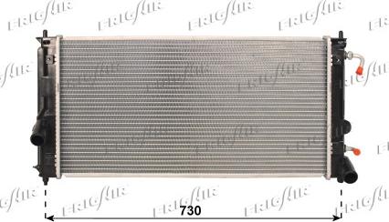 Frigair 0115.3149 - Radiators, Motora dzesēšanas sistēma ps1.lv