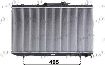 Frigair 0115.3145 - Radiators, Motora dzesēšanas sistēma ps1.lv