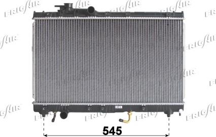 Frigair 0115.3147 - Radiators, Motora dzesēšanas sistēma ps1.lv