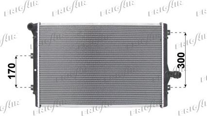 Frigair 0110.3066 - Radiators, Motora dzesēšanas sistēma ps1.lv