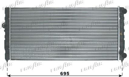 Frigair 0110.3024 - Radiators, Motora dzesēšanas sistēma ps1.lv