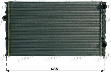 Frigair 0110.3026 - Radiators, Motora dzesēšanas sistēma ps1.lv