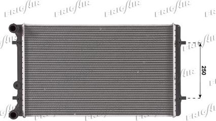 Frigair 0110.3157 - Radiators, Motora dzesēšanas sistēma ps1.lv