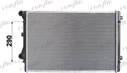 Frigair 0110.3134 - Radiators, Motora dzesēšanas sistēma ps1.lv