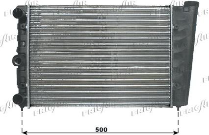 Frigair 0110.2082 - Radiators, Motora dzesēšanas sistēma ps1.lv