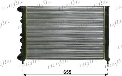 Frigair 0113.3019 - Radiators, Motora dzesēšanas sistēma ps1.lv