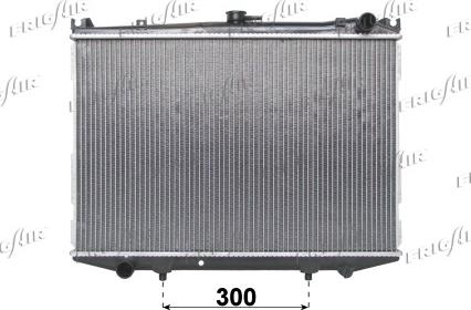 Frigair 0121.3045 - Radiators, Motora dzesēšanas sistēma ps1.lv