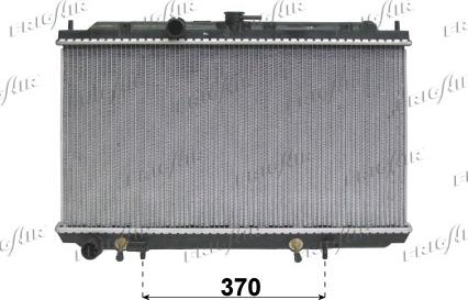 Frigair 0121.3051 - Radiators, Motora dzesēšanas sistēma ps1.lv