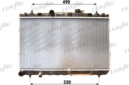 Frigair 0128.3100 - Radiators, Motora dzesēšanas sistēma ps1.lv