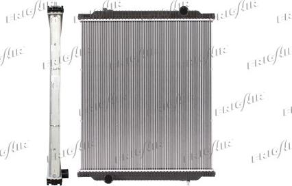 Frigair 0237.3501 - Radiators, Motora dzesēšanas sistēma ps1.lv