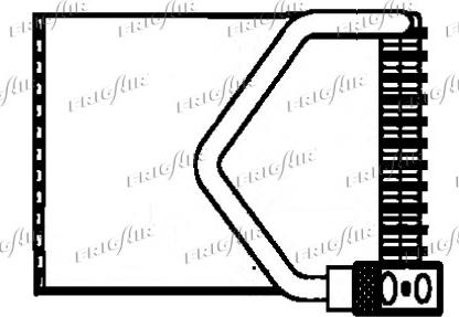 Frigair 706.30073 - Iztvaikotājs, Gaisa kondicionēšanas sistēma ps1.lv
