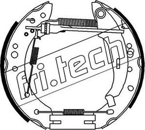 Fri.Tech. 16441 - Bremžu loku komplekts ps1.lv