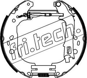 Fri.Tech. 16447 - Bremžu loku komplekts ps1.lv