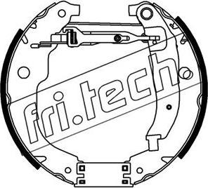 Fri.Tech. 16461 - Bremžu loku komplekts ps1.lv