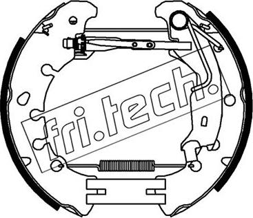 Fri.Tech. 16481 - Bremžu loku komplekts ps1.lv