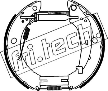 Fri.Tech. 16539 - Bremžu loku komplekts ps1.lv