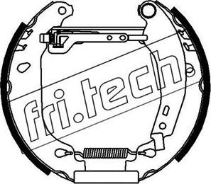 Fri.Tech. 16091 - Bremžu loku komplekts ps1.lv