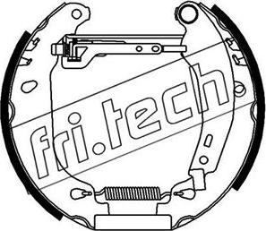 Fri.Tech. 16092 - Bremžu loku komplekts ps1.lv