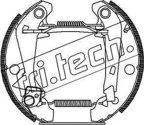 Fri.Tech. 16010 - Bremžu loku komplekts ps1.lv