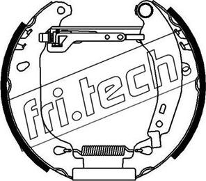 Fri.Tech. 16018 - Bremžu loku komplekts ps1.lv