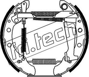 Fri.Tech. 16083 - Bremžu loku komplekts ps1.lv