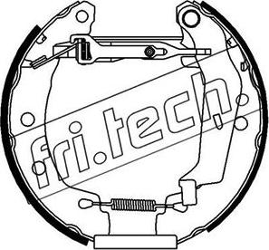 Fri.Tech. 16149 - Bremžu loku komplekts ps1.lv