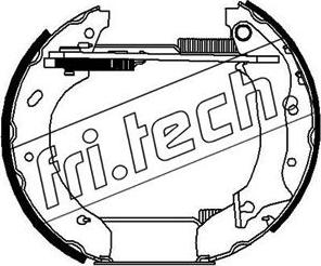 Fri.Tech. 16154 - Bremžu loku komplekts ps1.lv