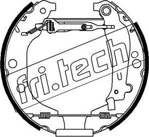 Fri.Tech. 16163 - Bremžu loku komplekts ps1.lv